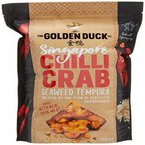 黄金のアヒルの塩辛卵 カニ海苔の天ぷら The Golden Duck Salted Egg Crab Seaweed Tempura