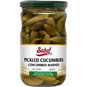 サダフキュウリのピクルス、24オンス（ディル入り） Sadaf Pickled Cucumbers , 24 oz (With Dill)