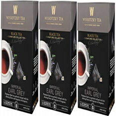 Wissotzky Tea、シグネチャーコレクション、インペリアルアールグレイ、16カウント（3パック） Wissotzky Tea, Signature Collection, Imperial Earl Grey, 16 Count (Pack of 3)