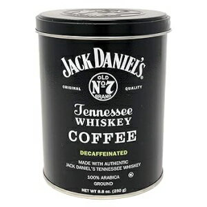 8.8 オンス (1 個パック)、デカフェ、ジャック ダニエル テネシー ウイスキー グラウンド コーヒー (デカフェ、8.8 オンス) - 100% アラビカ - ミディアム ロースト - (1 缶) 8.8 Ounce (Pack of 1), Decaf, Jack Daniel's Tennesse