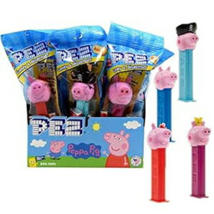 Pez キャンディ ディスペンサー ペッパ ピッグ - 12 個ディスプレイ パック Pez Candy Dispenser Peppa Pig - 12 Count Display Pack