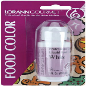 Lorann Oils t̐HpFfA1IXAzCg Lorann Oils Liquid Food Color, 1 oz, White