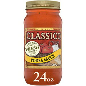 クラシコ ウォッカ ソース トマト スパゲッティ パスタ ソース (24 オンス ジャー) Classico Vodka Sauce Tomato Spaghetti Pasta Sauce (24 oz Jar)