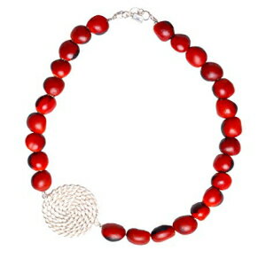 ̂߂̃y[̃MtglbNX-HuayruroRed Black Seeds Strand-EvelynBrooksɂi`nhChWG[ EvelynBrooksDesigns Peruvian Gift Necklace for Women - Huayruro Red Black Seeds Strand - Natural Handmade Jewelry by