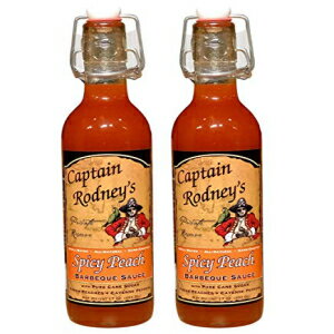 Lve hj[Y vCx[g U[u s[` BBQ u[J \[X (2 pbN) Captain Rodney's Private Reserve Peach BBQ Boucan Sauce (2-pack)