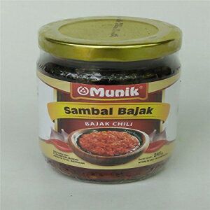 ムニク サンバル バジャック チリソース 245 グラム Munik Sambal Bajak Chili Sauce, 245 Gram