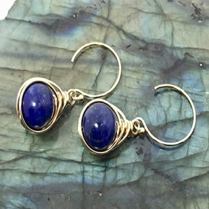 sXYCOAK14S[htBhAsXY_OAu[COAsXYXg[ Yami Hunt Handmade Jewelry Lapis Lazuli Earrings, 14k Gold Filled, Lapis Lazuli Dangle, Blue Earrings, Lapis Lazuli Stone