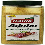 Badia Spices inc Ah{Aybp[ȂA907.2g (6 pbN) Badia Spices inc Adobo, Without Pepper, 32-Ounce (Pack of 6)