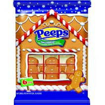 楽天Glomarketジンジャーブレッド フレーバー マシュマロ ピープ ジンジャーブレッド メンズ 6ct Gingerbread Flavored Marshmallow Peeps Gingerbread Men 6ct