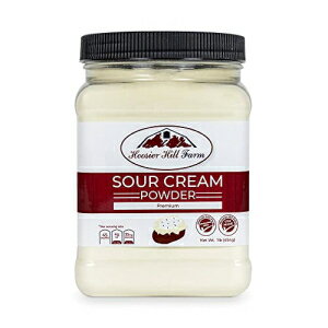 Hoosier Hill Farm のサワー クリーム パウダー、1LB (1 個パック) Sour Cream Powder by Hoosier Hill Farm, 1LB (Pack of 1)