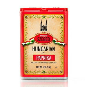 Pride Of Szeged Szeged Sweet Hungarian Paprika, 4 Ounce Container