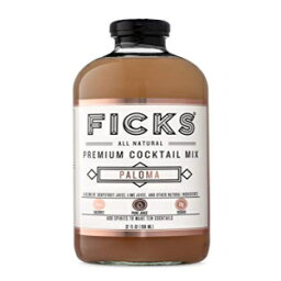 フィックス プレミアム カクテル ミックス (パロマ、各 32 オンス) Ficks Premium Cocktail Mix (Paloma, 32oz ea.)