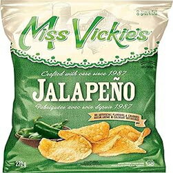 ミス ヴィッキーズ ハラペーニョ ケトル調理ポテトチップス 220g (2 パック) Miss Vickies Chips Miss Vickies Jalapeno Kettle Cooked Potato Chips 220g (2-Pack)