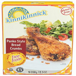 Kinnikinnick Foods パンコ スタイル ブレッドクラム、12.5 オンス -- 1 ケースあたり 6 個。 Kinnikinnick Foods Panko Style Bread Crumb, 12.5 Ounce -- 6 per case.