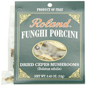 ローランド ドライマッシュルーム、なめこポルチーニ、0.45 オンス (4 個パック) Roland Dried Mushrooms, Funghi Porcini, 0.45 Ounce (Pack of 4)