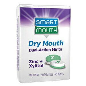 SmartMouth hC}EX fAANV ~g LVg[zA45  SmartMouth Dry Mouth Dual-Action Mints with Xylitol, 45 pieces