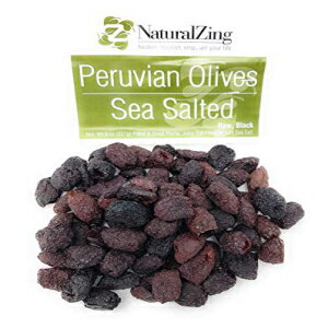 楽天GlomarketNaturalZing オーガニック生ペルー黒乾燥種抜きプレミアムオリーブ硬化 8 オンスバッグ NaturalZing Organic Raw Peruvian Black Dried Pitted Premium Olives Cured 8 Ounce Bag
