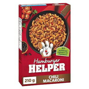 ハンバーガーヘルパーチリマカロニ、210g /7.4オンス{カナダから輸入} Hamburger Helper Chili Macaroni, 210g/7.4 oz {Imported from Canada}