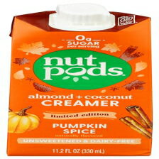 Nutpods, 乳製品不使用のパンプキンスパイスクリーマー 11.2 液量オンス Nutpods, Dairy Free Pumpkin Spice Creamer, 11.2 Fl Oz
