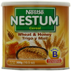 Nestle Nestum シリアル、小麦、蜂蜜、10.5 オンス容器 (6 個パック) Nestle Nestum Cereal, Wheat and Honey, 10.5-Ounce Container (Pack of 6)