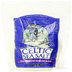 8オンス (1パック) ケルト海塩バッグ 海の花 8オンス 8 Ounce (Pack of 1), Celtic Sea Salt Bag, Flower of The Ocean, 8 Ounce