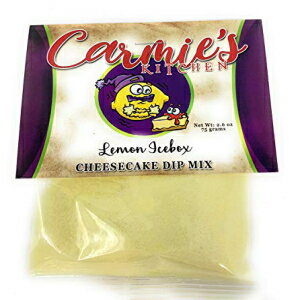 カーミーズキッチンレモンアイスボックスチーズケーキディップミックス Carmie's Kitchen Lemon Icebox Cheesecake Dip Mix