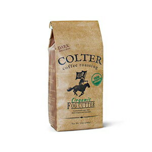 Colter Coffee Roasting - オーガニック フォグカッター - 100% オーガニック アラビカ コーヒー - 丸ごと 12 オンス Colter Coffee Roasting - Organic Fogcutter - 100% Organic Arabica Coffee - 12 oz whole bean