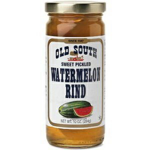 オールド サウス スイート ピクルス スイカの皮 10 オンス ジャー Old South Sweet Pickled Watermelon Rind 10 Oz Jar