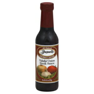 Braswell's Vidalia IjI Xe[L \[X 9.5 IX (2 pbN) Braswell's Vidalia Onion Steak Sauce 9.5 Oz (Pack of 2)