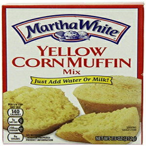 マーサ ホワイト イエロー コーン マフィン ミックス 7.5 オンス (6 個パック) Martha White Yellow Co..