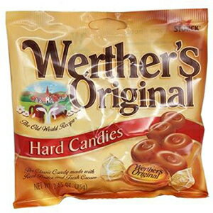 ウェルテルスオリジナルハードキャンディー 12개입(SUGAR CANDY - PEG-BOARD BAGS) Werthers Original Hard Candies, 12 Count (SUGAR CANDY - PEG-BOARD BAGS)