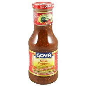 ゴーヤ ホット サルサ タケラ クラシック メキシカン タコス ソース 17.6 オンス 3点のPK。 Goya Hot Salsa Taquera Classic Mexican Taco Sauce 17.6 Oz. Pk Of 3.