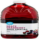 Amazon ブランド - ハッピーベリー グレープ クランベリー ジュース カクテル 64 液量オンス ボトル Amazon Brand - Happy Belly Grape Cranberry Juice Cocktail, 64 Fl Oz Bottle
