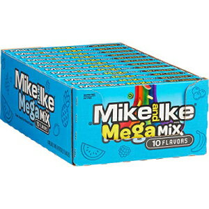 バルクパックキャンディー (マイクとアイク、メガミックス、12 個パック) Bulk Pack Candy (Mike and Ike, Mega Mix, 12-pack)