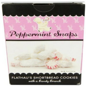 Flatau's Fine Foods ペパーミントスナップ、4オンス箱 (12個パック) Flathau's Fine Foods Peppermint Snaps, 4-Ounce Boxes (Pack of 12)
