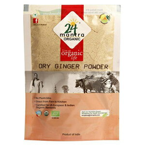 24 マンタラ 24 マントラ オーガニック ドライ ジンジャー パウダー - 7 オンス () 24 Mantara 24 Mantra Organic Dry Ginger Powder - 7 Ounce ,, ()