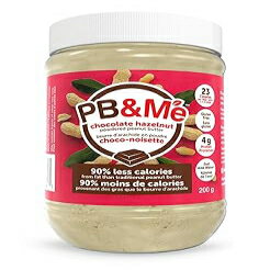 7IXA`R[gw[[ibcAPB&Mes[ibco^[APgXibNAOet[AA^pNA`R[gw[[ibcA7IX 7 oz, Chocolate Hazelnut, PB&Me Powdered Peanut Butter, Keto Snack, Gluten Free, Plant