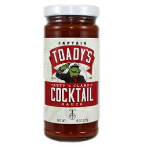 ToadŷNVbNȃJNe\[X Captain Toady's Tasty Sauces Toady's Tasty Classic Cocktail Sauce