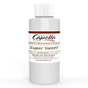 カペラ フレーバー ドロップス スーパー スイート 濃縮液体スクラロース甘味料 4オンス Capella Flavor Drops Super Sweet Concentrated Liquid Sucralose Sweetener 4oz