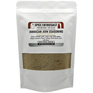 Spice Enthusiast ジャマイカン ジャーク シーズニング - 1 ポンド Spice Enthusiast Jamaican Jerk Seasoning - 1 lb