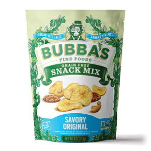 Bubba's Fine Foods パレオ スナック ミックス | セイボリー オリジナル 4オンス (6 個パック) | 風味豊かなサババナナナッツミックス Bubba's Fine Foods Paleo Snack Mix | Savory Original 4oz (Pack of 6) | Savory Saba Banana