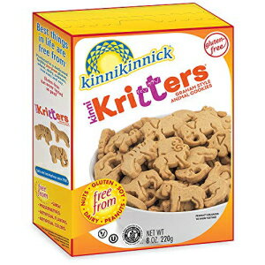 楽天GlomarketKinnikinnick KinniKritters グルテンフリー グラハムスタイル アニマルクッキー、8オンス/220g （6個パック） Kinnikinnick KinniKritters Gluten Free Graham Style Animal Cookies, 8oz/220g （Pack of 6）