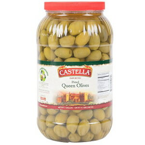 カステラ 1 ガロン 種なしクイーン オリーブ Castella 1 Gallon Pitted Queen Olives