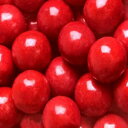 大きな赤いガムボール - 2ポンド x 1インチ - 1袋あたり約120個のガムボール Large Red Gumballs - 2 Pounds x 1 inch - Approximately 120 Gumballs Per Bag