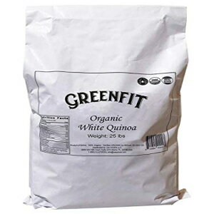 OA QUINOA Now Greenfit | ロイヤル オーガニック ホワイト キヌア (25 ポンド) OA QUINOA Now Greenfit | Royal Organic White Quinoa (25 Lb)