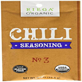 Riega チリシーズニング、0.9 オンス (8 個パック) Riega Chili Seasoning, .9 Ounce (Pack of 8)