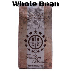 ブラック ライフル コーヒー カンパニー 挽いたコーヒー 2-12 オンス バッグ (フリーダム ブレンド 全豆) Black Rifle Coffee Company Ground Coffee 2-12oz Bags (Freedom Blend Whole Bean)