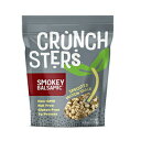 Crunchsters スモーキーバルサミコ プロテイン スナック、4 オンス Crunchsters Smoky Balsamic Protein Snack, 4 Oz