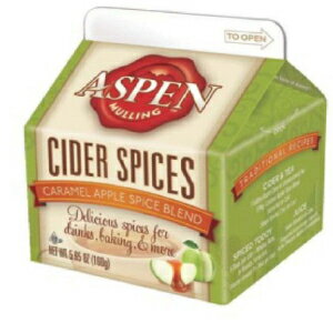 アスペン ミューリング スパイス カーメル アップル スパイス ブレンド (1カートン) Aspen Mulling Spices Carmel Apple Spice Blend (1 carton)