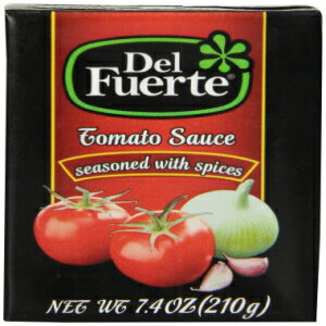 Del Fuerte トマトソース、7.4 オンス (24 個パック) Del Fuerte Tomato Sauce, 7.4-Ounce (Pack of 24)